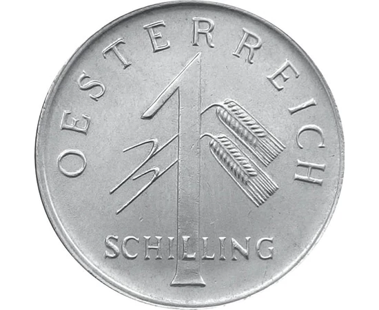  1 şhiling Stema din 1924 1934-35 Austria