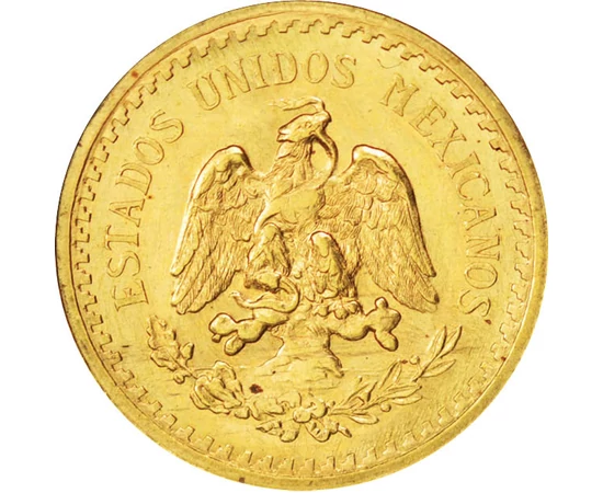  25 peso Hidalgo Aur 1918-1948 Mexic