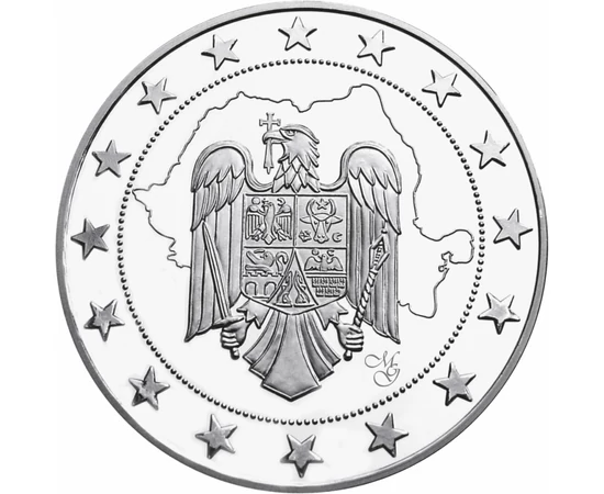  Mircea cel Bătrân pl. cu aur România