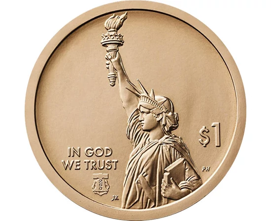 1 dolar Statuia Libertăţii  cupru nichel 81 g SUA 2026