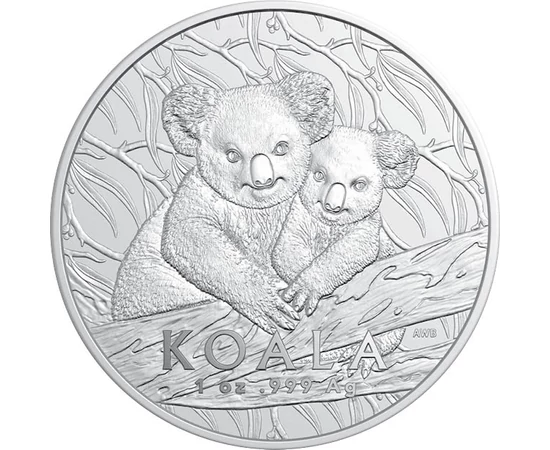 AUS/ 1 dolar, Koala, 1uAg, 2025, Australia