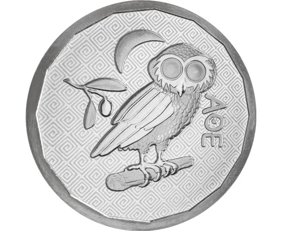 STIL/ 1 liră,Ilustr. bufniţă,1uAg,2024, Insula Sfânta Elena