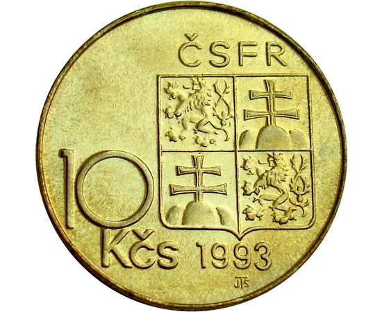  10 korona Masaryk 1990-93 Cehoslovacia