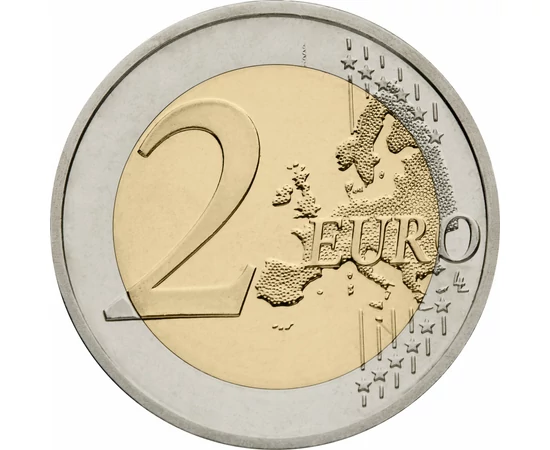 2 euro Harta UE  cupru nichel 852 g Andorra 2025