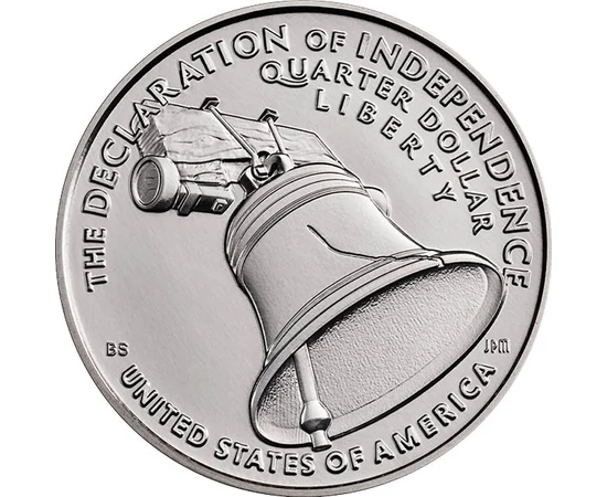 25 cenţi, Clopotul Libertăţii, , cupru, nichel, 5,67 g, SUA, 2026