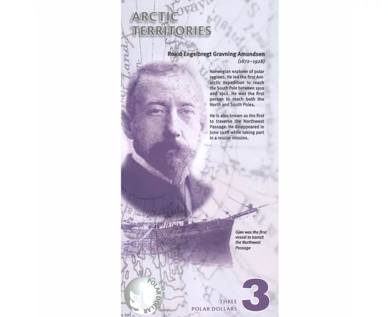 3 dolari polari, ,  , 0, Teritoriile Arctice, 2011