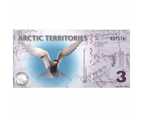3 dolari polari    0 Teritoriile Arctice 2011