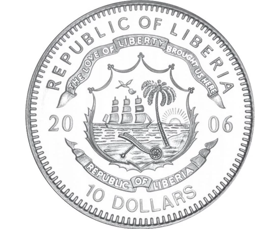  10 $ Bătălia pentru Normandia Liberia