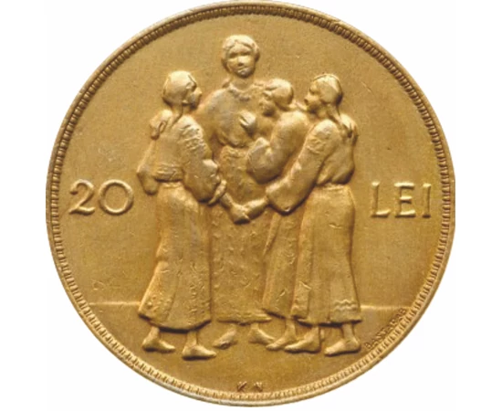  20 lei, Mihai I, HORA, 1930, România