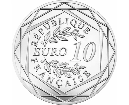 CE de Fotbal, Olanda, 10 euro, argint