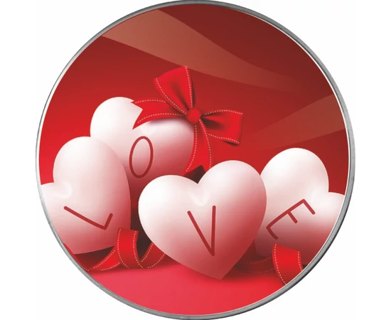 // Dragoste - LOVE, felicitare personalizată, medalie ocazie, ambalat exclusiv, medalie color, ambalată exclusiv // 