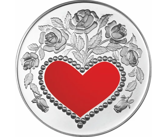 Dragoste - LOVE  felicitare personalizată  medalie ocazie  ambalat exclusiv  medalie color  ambalată exclusiv