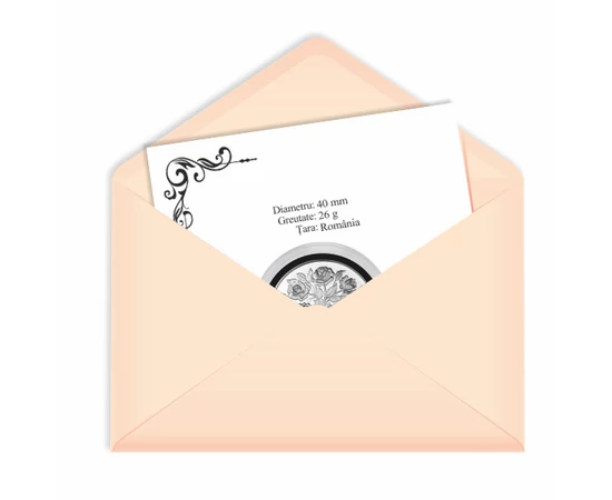 Aniversarea căsătoriei  felicitare personalizată  medalie ocazie  ambalată exclusiv  