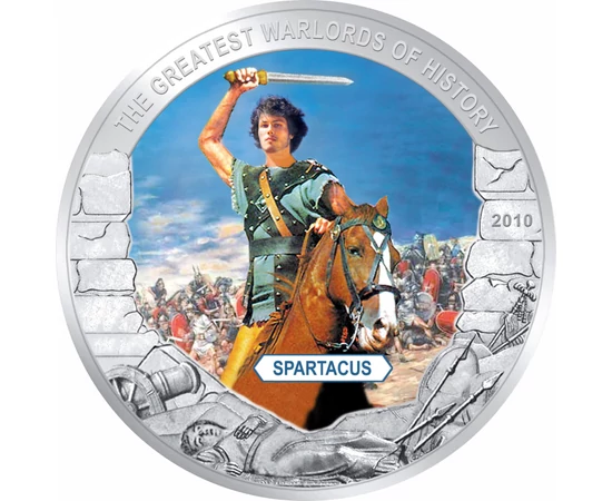 Spartacus, 5 dolar, Liberia, 2010