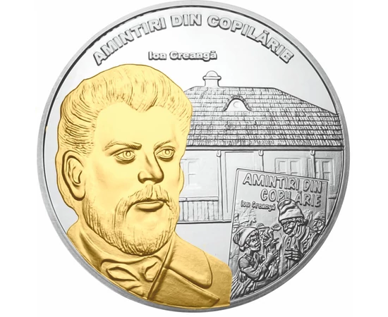 Ion Creangă, medalie pl. cu aur, România