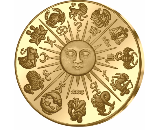 Berbec  medalie zodiac  ambalată exclusiv