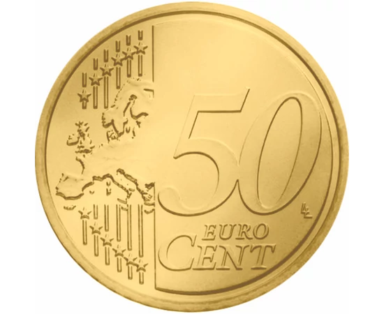  50 cenţi  Titu Maiorescu  monedă  CuNi  UE  2002-2019 