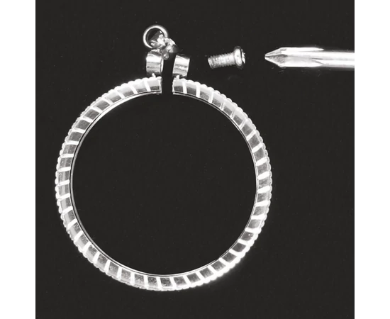 suport pandantiv  Suport pandantiv pentru medalii  metal      Suportul pandantiv poate fi utilizat la medaliile colecţiei „Icoane şi Sfinţi”!