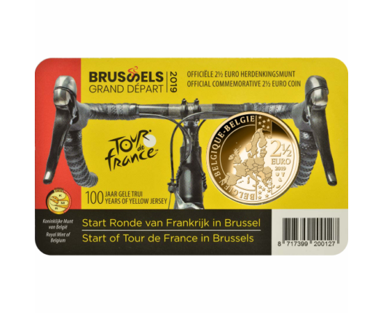  2,5 euró, Tour de France, 2019 Belgia
