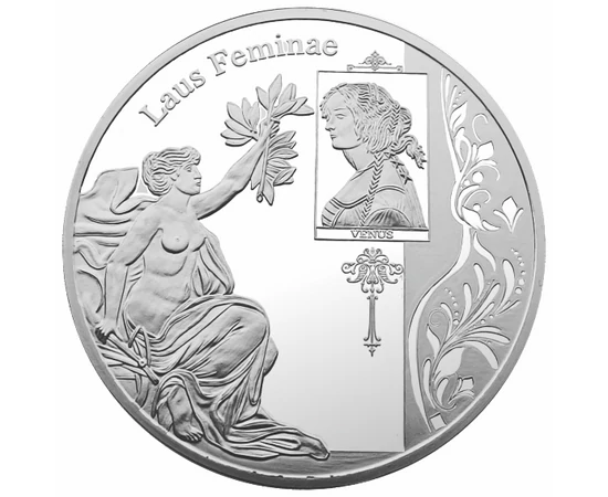 //   Nuduri artistice - Medalie pictată  placată cu argint  aliaj de cupru  placat cu argint     // Frumuseţea feminină reprezintă în fiecare epocă inspiraţia şi muza artiştilor. Frumuseţea naturală a trupului feminin  dorinţa pasionată şi amorul etern su