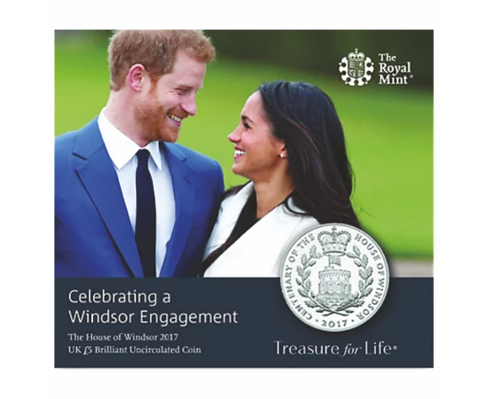  5 lire, Castelul Windsor, 2017 Marea Britanie