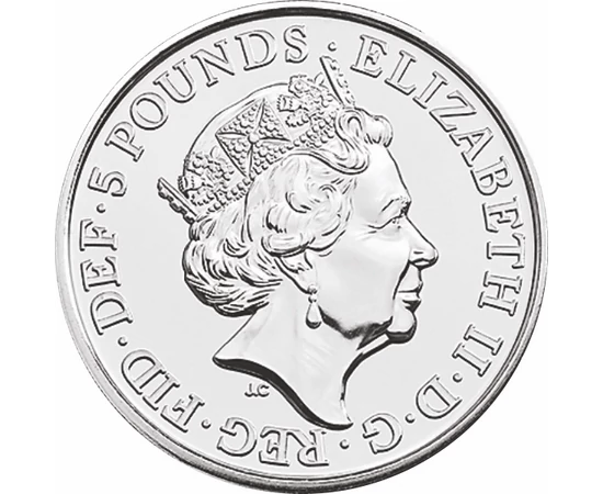  5 lire  Castelul Windsor  2017 Marea Britanie