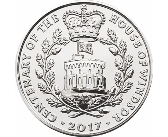 5 lire  Castelul Windsor  2017 Marea Britanie