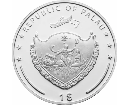  1 dolari Ştefan cel Mare Palau 2013 Palau