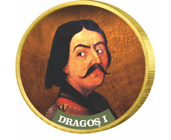 Dragoş I. „Descălecătorul”, 50 cenţi, CuNi, UE, 2002-2019