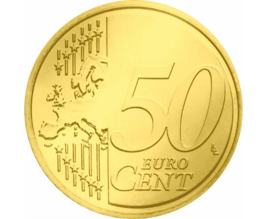Apostolul Bartolomeu - monedă pictată, 50 cenţi, UE