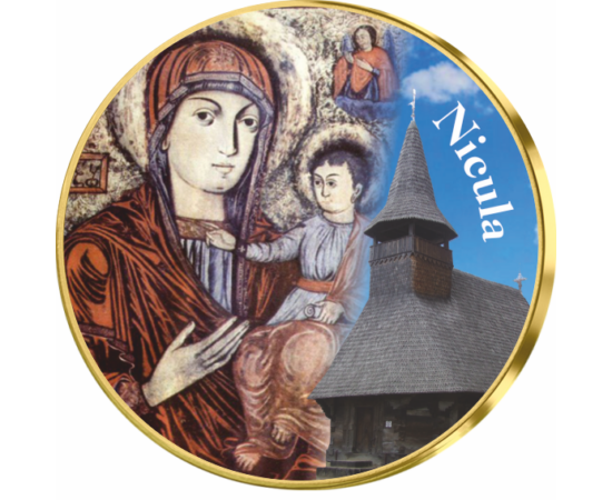 // medalie,Mănăstirea Nicula // Mănăstirea Nicula este cunoscută ca centru de spiritualitate prin Icoana făcătoare de minuni, în jurul căreia a luat naştere unul dintre cele mai mari pelerinaje din lumea ortodoxă. Stăreţia adăposteşte un paraclis cu hramu