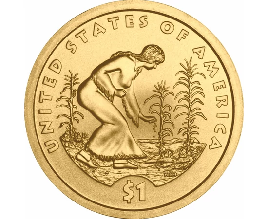 Agricultura indienă, 1 dolar, SUA, 2009