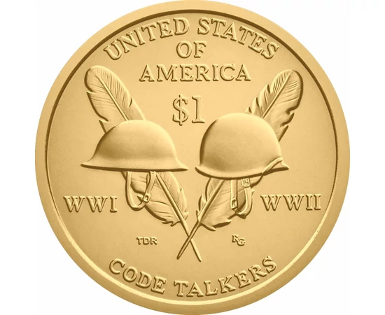 Codul indienilor, 1 dolar, SUA, 2016