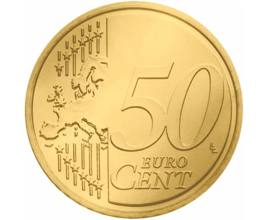 George Emil Palade, 50 cenţi, motiv colorat