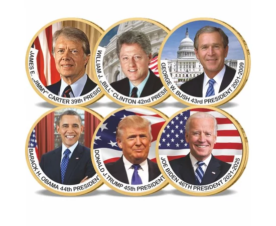 6x1 dolar, Dolari prezidenţiali care „lipsesc”, 2007-2020, SUA