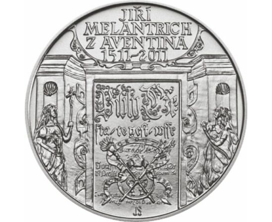 Tipografie de 500 de ani, argint de 925/1000, Cehia, 2011