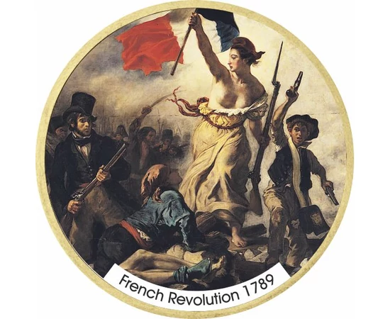 Revoluţia Franceză din 1789, 1 dolar, SUA, 2007-2016