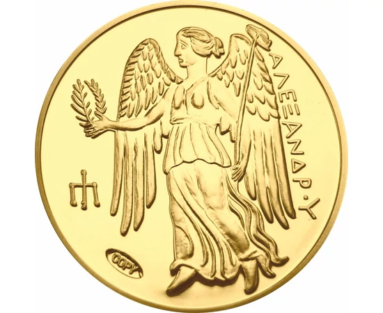 Alexandru cel Mare, starterul de aur în replică, placată cu aur