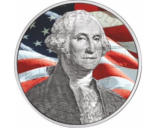 George Washington, 25 cenţi, color, SUA, 1999-2009