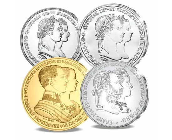 Francisc Iosif I şi Sisi, patru emisiuni în set