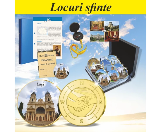 „LOCURI SFINTE” colecţie de medalii (Locuri de pelerinaj I) 