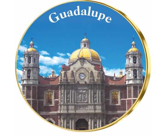 Guadalupe, medalie colorată