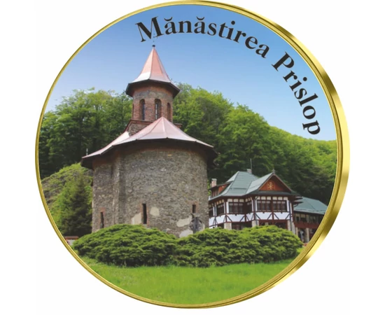 Mănăstirea Prislop, medalie colorată
