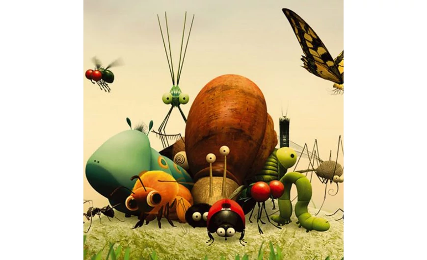 „Grădină zoologică” în caseta cu monede